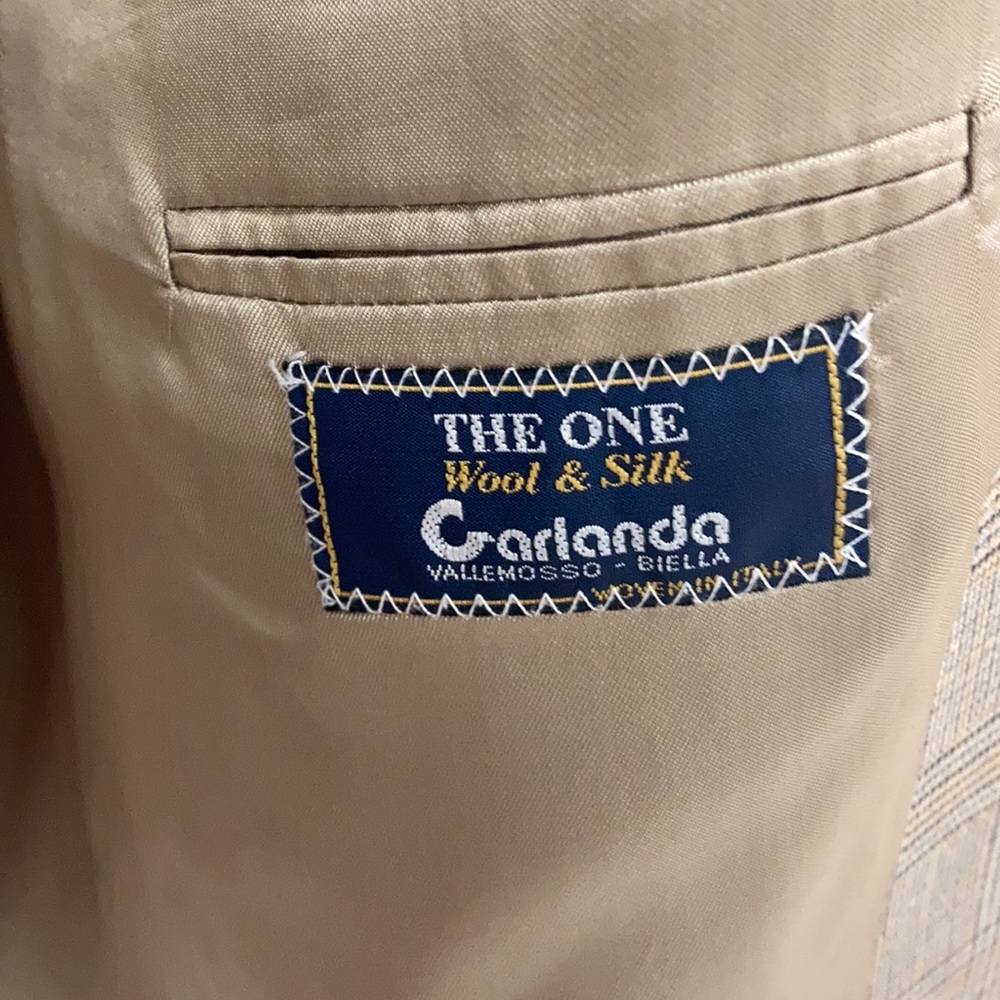 Cesarani Coat/Blazer 48R Made in Italy wool/silk - Picture 5 of 7